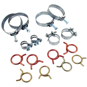 1963-1965 Chevrolet Corvette Hose Clamp Kit. 327 W/Air Conditioning