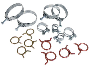 1963-1965 Chevrolet Corvette Hose Clamp Kit. 327 High Performance W/Air Conditioning