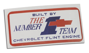 1967-1967 Chevrolet Corvette Valve Cover Decal - Flint #1