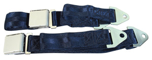 1963-1963 Chevrolet Corvette Seat Belts. OE Style Lift - Dark Blue