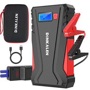 1953-2023 Chevrolet Corvette 800A Portable Car Jump Starter/Power Bank/LED Flashlight/LCD Screen