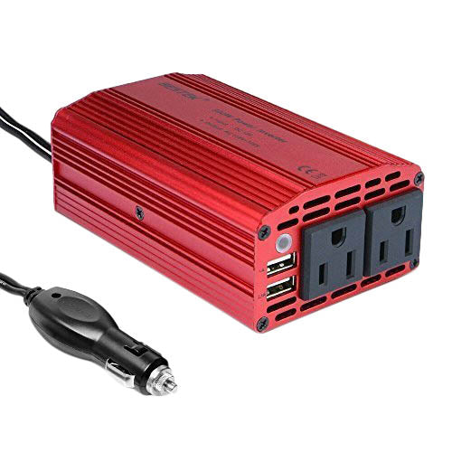 1953-2023 Chevrolet Corvette 300W Power Inverter DC 12V to AC 110V Converter W/USB Car Charger