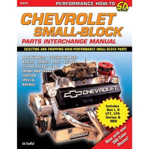 1953-2023 Chevrolet Corvette Chevrolet Small Block Parts Interchange Manual