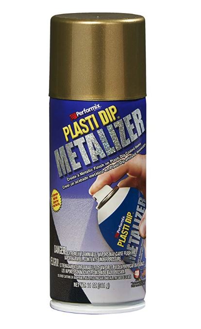 1953-2023 Chevrolet Corvette Aerosol Bright Gold Metalizer Plasti Dip Spray - 11oz