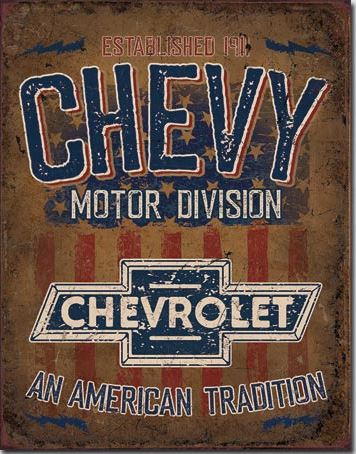 1953-2023 Chevrolet Corvette Chevy Motor Division An American Tradition Tin Sign