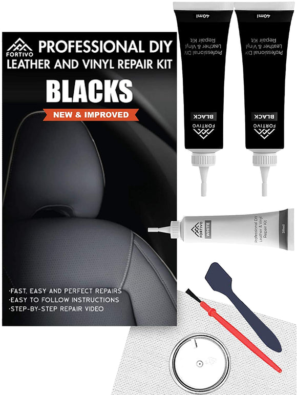 1953-2023 Chevrolet Corvette Black Leather & Vinyl Repair Kit