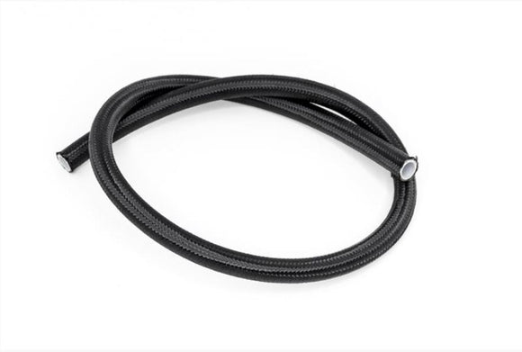 1953-2023 Chevrolet Corvette 8AN Black Nylon Braided CPE Fuel Hose - 3 feet