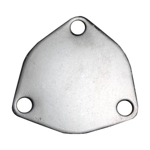 1953-2023 Chevrolet Corvette Bolt-On QTP Exhaust Cutout 3 Bolt Cover Plate - 2.5in