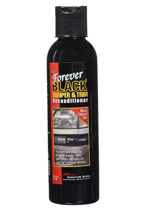 1953-2023 Chevrolet Corvette Forever BLACK Bumper & Trim Reconditioner - 1 Quart