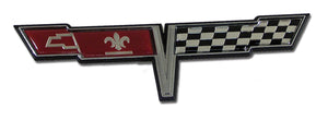 1980-1980 Chevrolet Corvette Emblem. Gas Lid