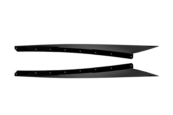 2020-2024 Chevrolet Corvette Z51 Style Add-On Side Skirts - Unpainted