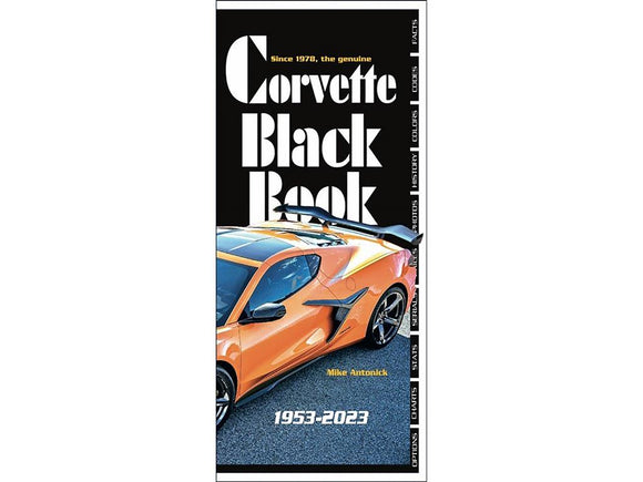 1953-2023 Chevrolet Corvette Black Book - 2023 Edition