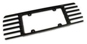 1997-2004 Chevrolet Corvette License Frame. Phantom Black Gloss