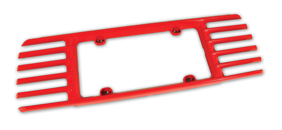 1997-2004 Chevrolet Corvette License Frame. Phantom Red