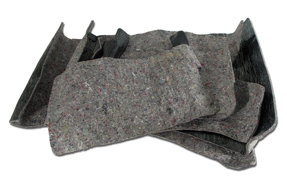 1953-1962 Chevrolet Corvette Carpet Insulation Kit. Front