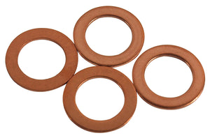 1953-1982 Chevrolet Corvette Brake Hose Washers. Copper 4 Piece Set