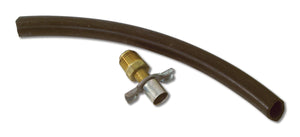 1956-1960 Chevrolet Corvette Radiator Drain Petcock. W/Drain Hose