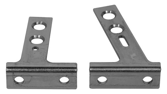 1958-1962 Chevrolet Corvette Grab Bar End Mounting Brackets.