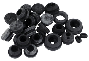 1958-1962 Chevrolet Corvette Firewall/Body Grommet Set. 25Pcs