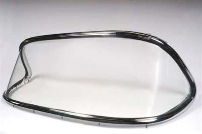 1962-1962 Chevrolet Corvette Windshield Frame Assembly W/Visor Holes, W/Clear Glass