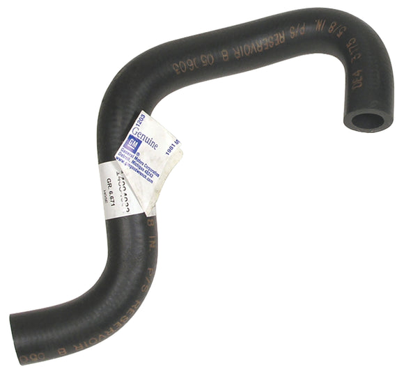 1985-1989 Chevrolet Corvette Power Steering Hose. Reservoir To Pump