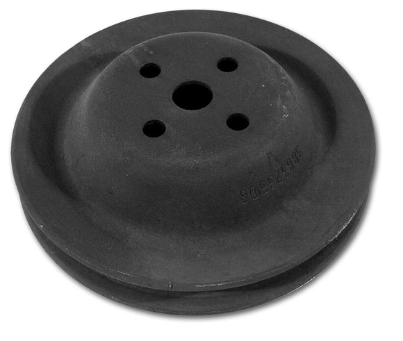 1968-1970 Chevrolet Corvette Water Pump Pulley. Single - Smog Add-On