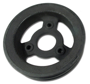 1965-1971 Chevrolet Corvette Crankshaft Pulley. Lower 427 - Double Groove Cast Iron - 68 Early