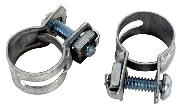 1961-1972 Chevrolet Corvette Expansion Tank Hose Clamps. 2 Piece Set