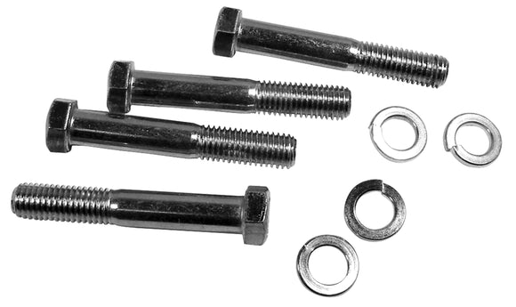 1963-1977 Chevrolet Corvette Rear Spring Mount Plate Bolt Kit. 8 pieces, 4