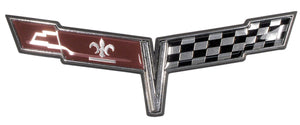 1980-1980 Chevrolet Corvette Emblem. Nose