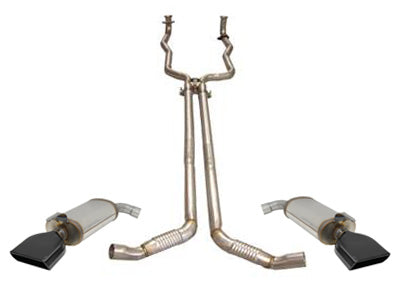 1984-1991 Chevrolet Corvette Exhaust System - Dual W/LT1 Tip MagnaFlow Mufflers