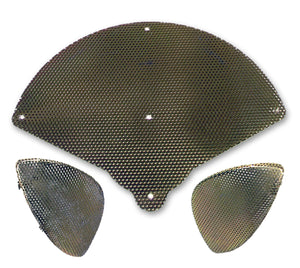 1953-1957 Chevrolet Corvette Speaker Grilles. 3 Piece Set