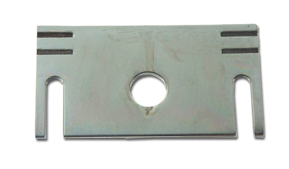 1956-1960 Chevrolet Corvette Lower Trunk Latch Adjuster Plate.