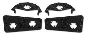 1963-1967 Chevrolet Corvette Door Striker Anti-Skid Plate Set.