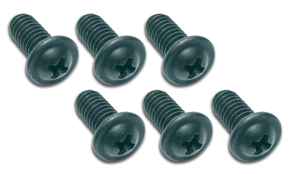 1963-1967 Chevrolet Corvette Glove Box Frame Screws. 6 Piece Set