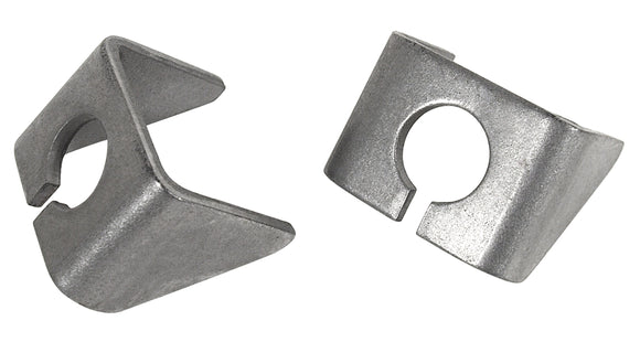 1965-1967 Chevrolet Corvette Park Brake Cable Brackets. Trailing Arm Front