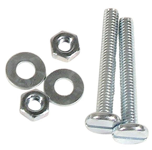 1953-1959 Chevrolet Corvette Hood Bumper Screw, Nut & Washer Set.