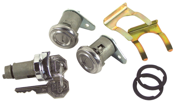 1956-1960 Chevrolet Corvette Lock Set. Ignition/Doors