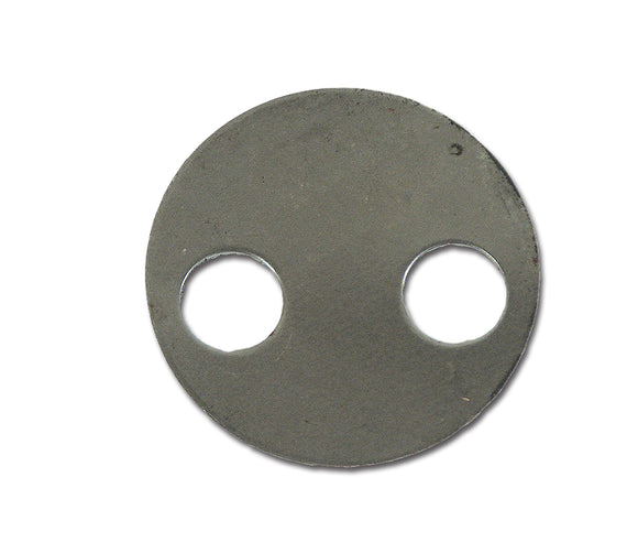 1955-1962 Chevrolet Corvette Rear Axle Ratio Metal ID Tag. 3.36