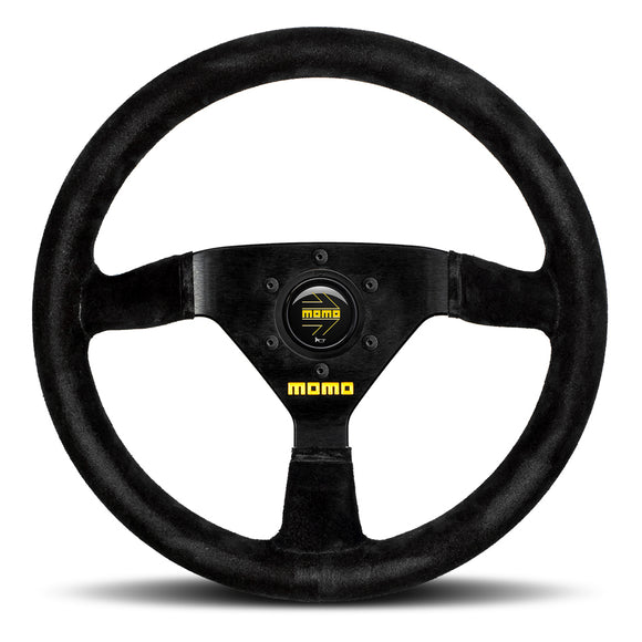 MOD 69 Steering Wheel Black Suede