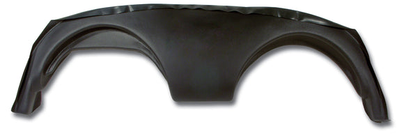 1958-1958 Chevrolet Corvette Dash Pad. Speaker Delete Charcoal