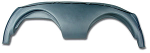 1958-1958 Chevrolet Corvette Dash Pad. Speaker Delete Blue