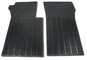 1963-1967 Chevrolet Corvette Mats. Black Rubber