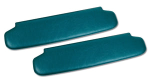 1959-1960 Chevrolet Corvette Sunvisors. Turquoise