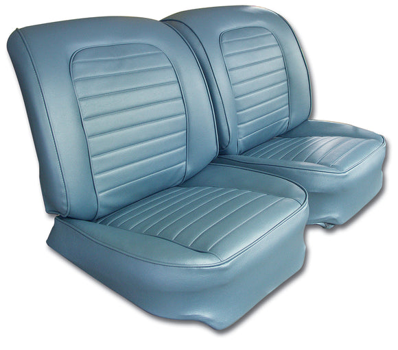 1959-1959 Chevrolet Corvette Vinyl Seat Covers. Blue