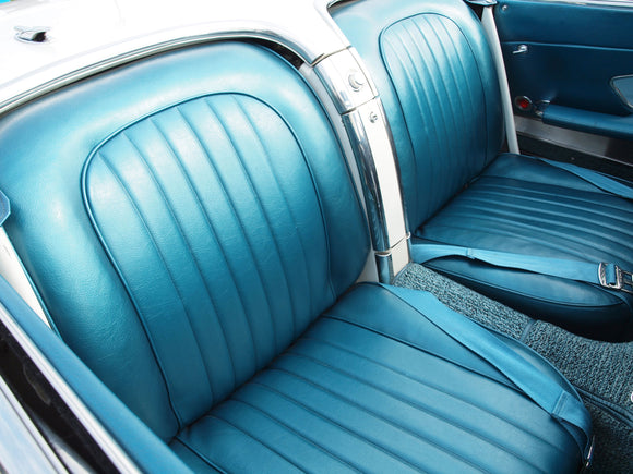 1960-1960 Chevrolet Corvette Vinyl Seat Covers. Turquoise