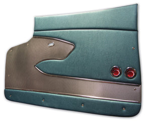 1959-1959 Chevrolet Corvette Door Panels. Turquoise Deluxe