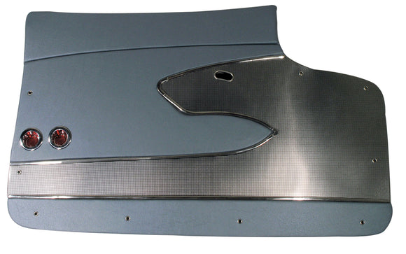 1959-1959 Chevrolet Corvette Door Panels. Blue Deluxe