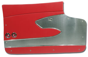 1959-1959 Chevrolet Corvette Door Panels. Red Deluxe