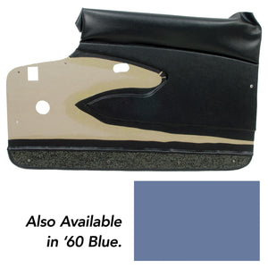 1960-1960 Chevrolet Corvette Door Panels. Blue